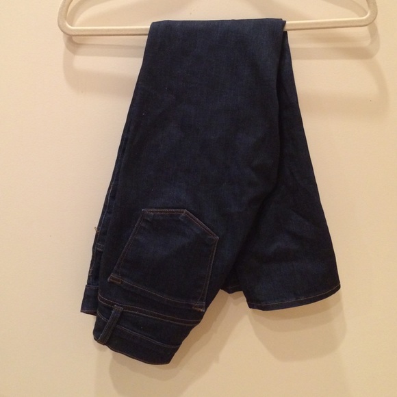 J Brand high rise cropped denim