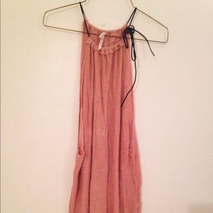 Free People rose tank