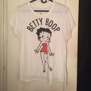 Betty boop graphic tee