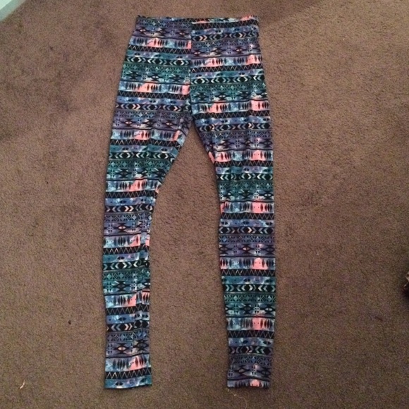 multi colored leggings