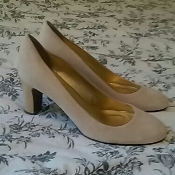 J. Crew Suede pumps