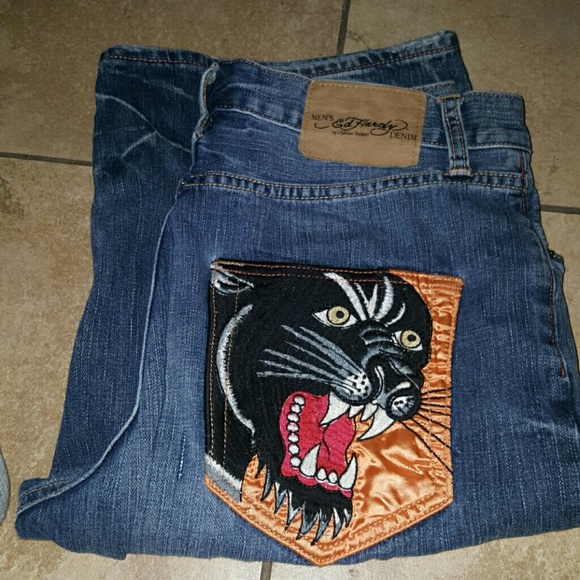 Ed Hardy Other - Ed Hardy Mens Denim Jean Shorts