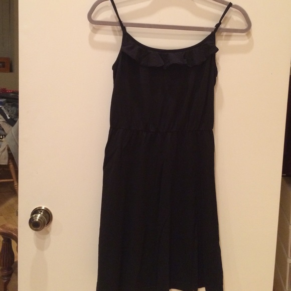 Loft Black cotton dress
