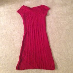 Cute sweater dress!