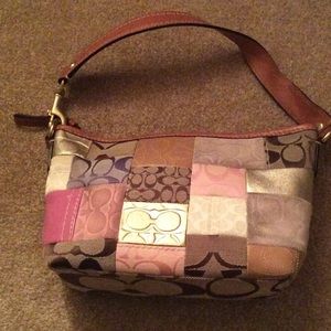 Coach patchwork purse