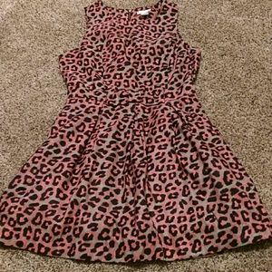 Leopard print dress