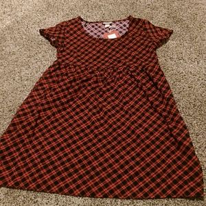 Plaid dress