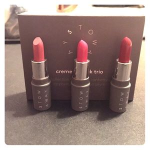 Stowaway Cosmetics Crème Lipstick Trio