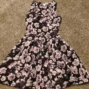 Floral print dress