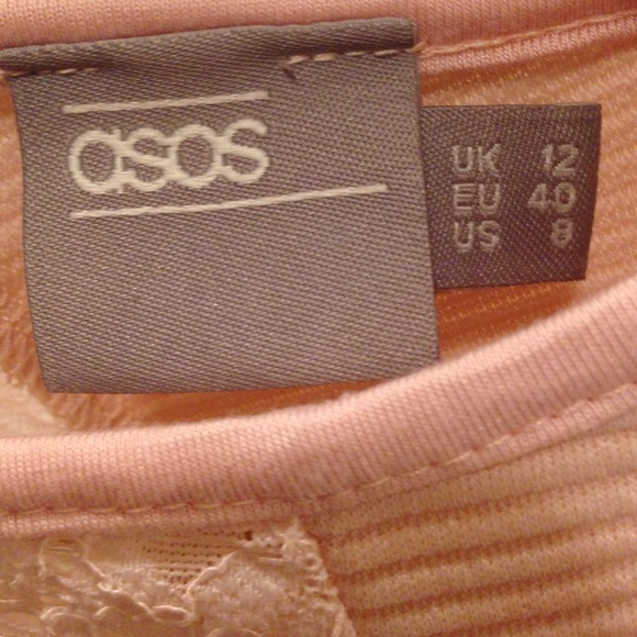 Asos pink lace crop top - Picture 4 of 4