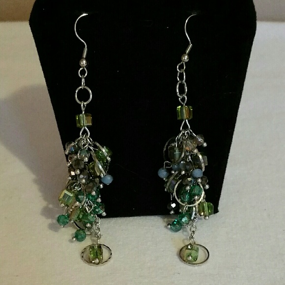 Dangling Bead Earrings