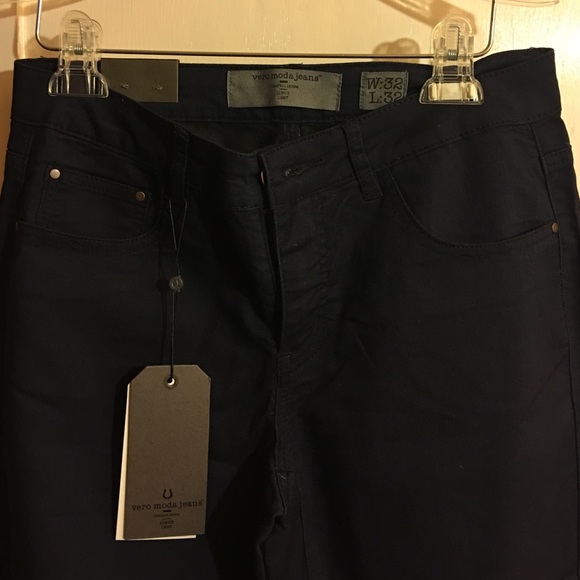 VERO MODA JEANS  Boot Cut Indigo 32x32 - Picture 3 of 4