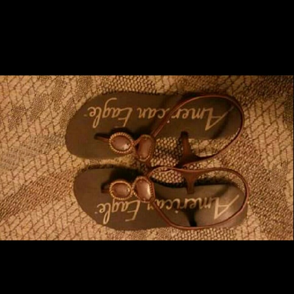 American eagle jewled sandles