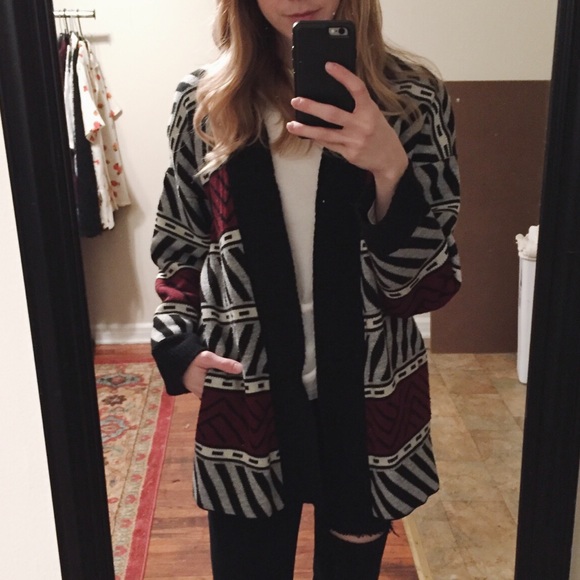 ❌SOLD❌Sanctuary Printed Cardigan Sweater - Picture 3 of 3