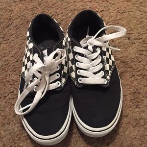 checkered vans