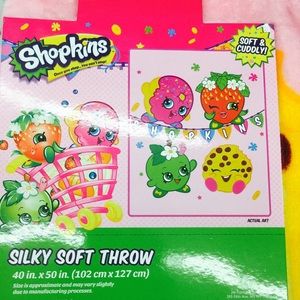 Shopkins blanket 40x50