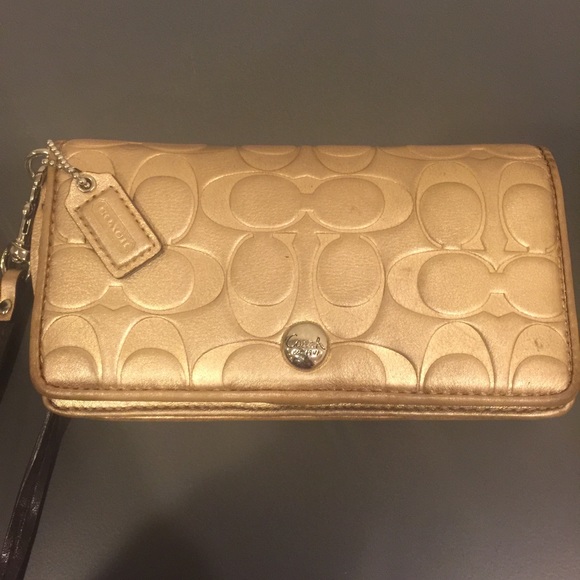 Coach wristlets