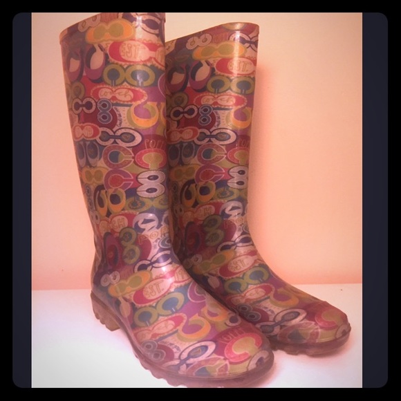 Coach Rainboots