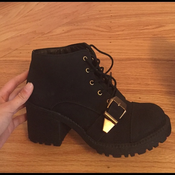 Black booties