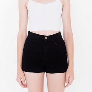 American Apparel High Waisted Shorts