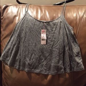 Garage flowy crop top