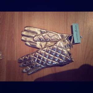 Gold gloves brand new