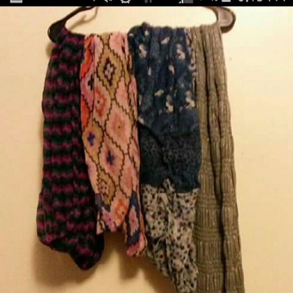 Several Scarfs