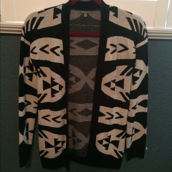 Tribal printed cardigan