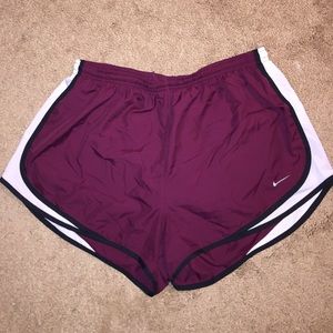 Nike shorts- Marroon