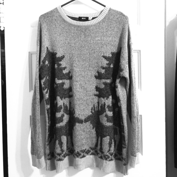 BDG Comfy moose sweater from urban outfitters