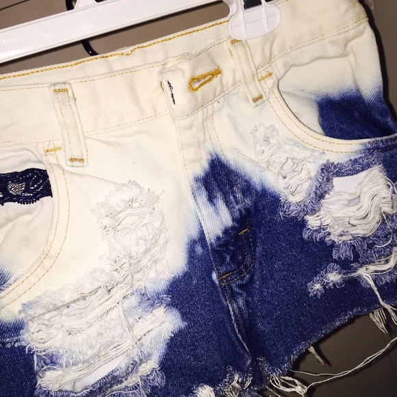 High waisted shorts