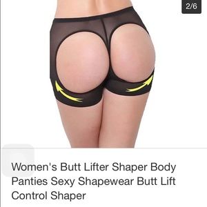 Butt lifter boy cut panties new size large