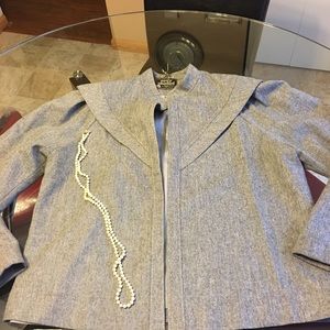 Classy Grey Blazer. Size 12 or 14