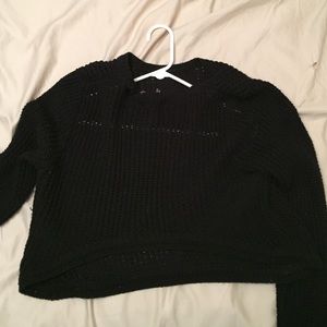 Black sweater