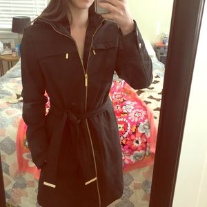 Michael Kors Black Trench