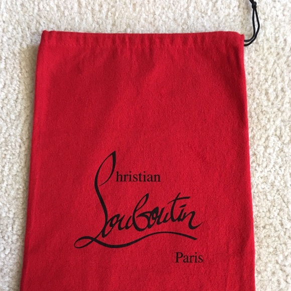 Christian Louboutin shoe dust bag