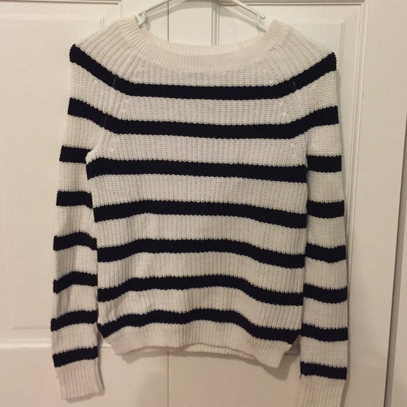 White and Black Sweater - Picture 1 of 1