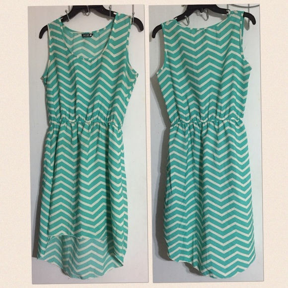 A high low dress for the spring and summer.
