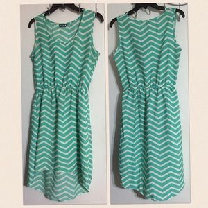 A high low dress for the spring and summer.