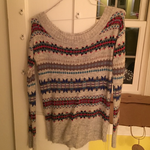 Off the shoulder wool American Eagle sweater