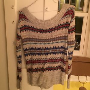 Off the shoulder wool American Eagle sweater