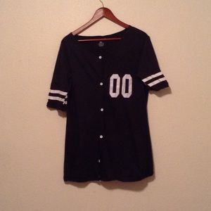 "Game Over" Jersey Top Jr. Plus Size Women's 16/18