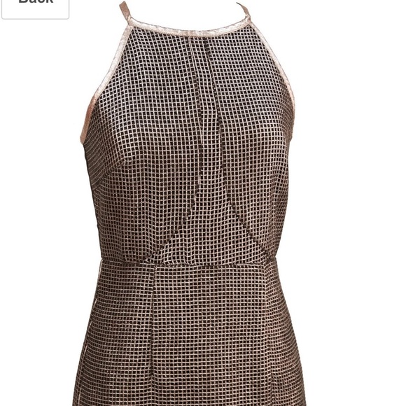 Lumier by Bariano silver and black medium dress
