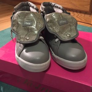 Grey "Studded Sugar Rush" Pastry shoes