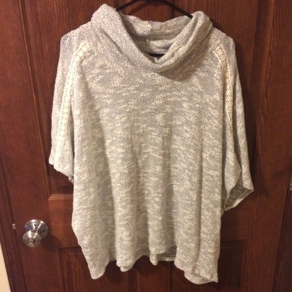 BRAND NEW sweater poncho from Francesca's.