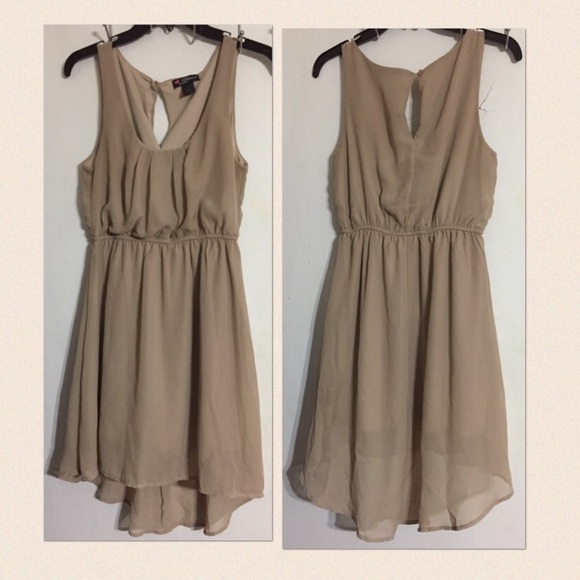 A high low dress.