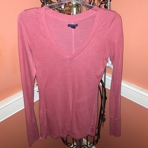 Long sleeve American eagle T