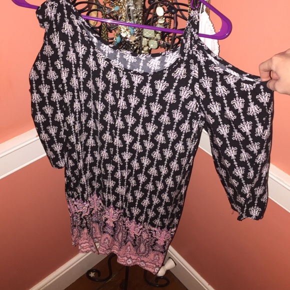 Off the shoulder dress