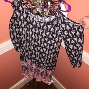 Off the shoulder dress