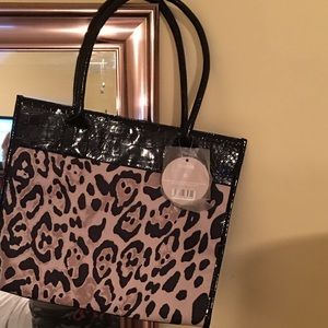 Large Leopard Print Bag